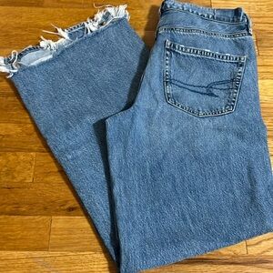 AE baggy high rise jeans